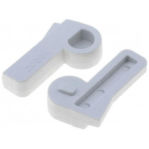 MB 20064 SET; DIN rail mounting bracket; Series: CARDMASTER; FIBOX