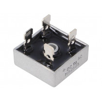 MB2505; Single-phase bridge rectifier; Urmax: 50V; If: 25A; Ifsm: 400A; DC COMPONENTS