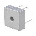 MB258W; Single-phase bridge rectifier; Urmax: 800V; If: 25A; Ifsm: 400A; DC COMPONENTS