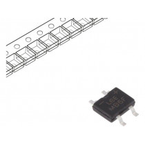 MB6F; Single-phase bridge rectifier; Urmax: 600V; If: 0.5A; Ifsm: 35A; LUGUANG ELECTRONIC