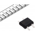 MB8S; Single-phase bridge rectifier; Urmax: 800V; If: 0.5A; Ifsm: 32A; DIOTEC SEMICONDUCTOR
