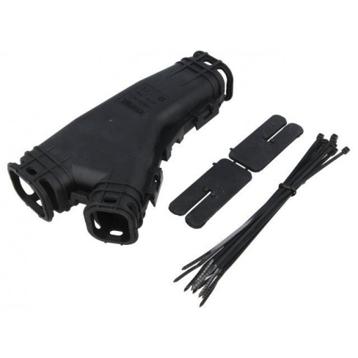 MBG0050Y24; Gel cable joint; BREAK 50Y; polypropylene; IP68; black; Y: 220mm; MOREK