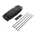MBG0100A24; Gel cable joint; BREAK 100; polypropylene; IP68; black; Y: 180mm; MOREK MBG0100A24; Gel cable joint; BREAK 100; polypropylene; IP68; black; Y: 180mm; MOREK