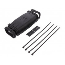 MBG0100A24; Gel cable joint; BREAK 100; polypropylene; IP68; black; Y: 180mm; MOREK MBG0100A24; Gel cable joint; BREAK 100; polypropylene; IP68; black; Y: 180mm; MOREK