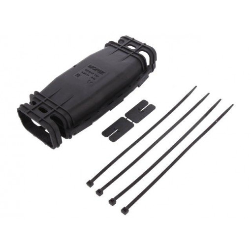 MBG0100A24; Gel cable joint; BREAK 100; polypropylene; IP68; black; Y: 180mm; MOREK