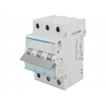 MBN310E; Circuit breaker; 400VAC; Inom: 10A; Poles: 3; DIN; Charact: B; 6kA; HAGER