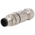 PXMBNI12FIM05ASCPG7; Plug; M12; PIN: 5; male; A code-DeviceNet / CANopen; for cable; BULGIN