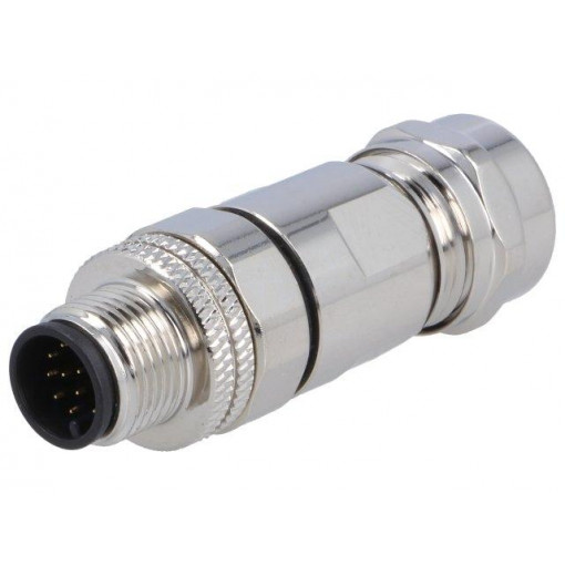 PXMBNI12FIM12ASCPG9; Plug; M12; PIN: 12; male; A code-DeviceNet / CANopen; for cable; BULGIN