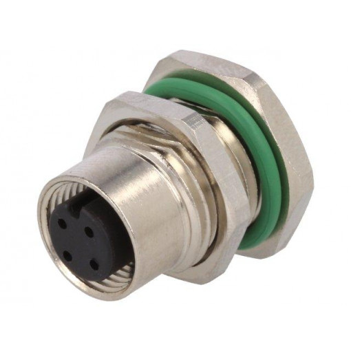 PXMBNI12RPF04APCPG9; Socket; M12; PIN: 4; female; A code-DeviceNet / CANopen; THT; IP67; BULGIN