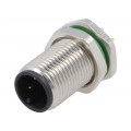 PXMBNI12RPM03APCM12; Socket; M12; PIN: 3; male; A code-DeviceNet / CANopen; THT; IP67; BULGIN PXMBNI12RPM03APCM12; Socket; M12; PIN: 3; male; A code-DeviceNet / CANopen; THT; IP67; BULGIN