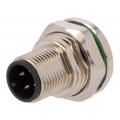 PXMBNI12RPM04APCM16; Socket; M12; PIN: 4; male; A code-DeviceNet / CANopen; THT; IP67; BULGIN PXMBNI12RPM04APCM16; Socket; M12; PIN: 4; male; A code-DeviceNet / CANopen; THT; IP67; BULGIN