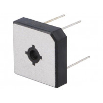MBR1505W; Single-phase bridge rectifier; Urmax: 50V; If: 15A; Ifsm: 300A; DC COMPONENTS