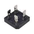 MBR1510; Single-phase bridge rectifier; Urmax: 1kV; If: 15A; Ifsm: 300A; DC COMPONENTS