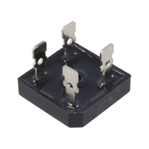 MBR1510; Single-phase bridge rectifier; Urmax: 1kV; If: 15A; Ifsm: 300A; DC COMPONENTS