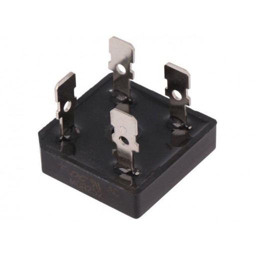 MBR252; Single-phase bridge rectifier; Urmax: 200V; If: 25A; Ifsm: 400A; DC COMPONENTS