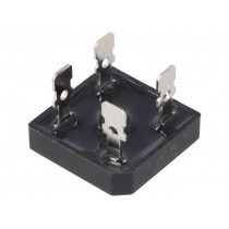 MBR256; Single-phase bridge rectifier; Urmax: 600V; If: 25A; Ifsm: 400A; DC COMPONENTS