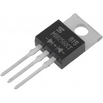 MBR2560CT; Diode: Schottky rectifying; THT; 60V; 25A; TO220AB; Package: tube; TAIWAN SEMICONDUCTOR