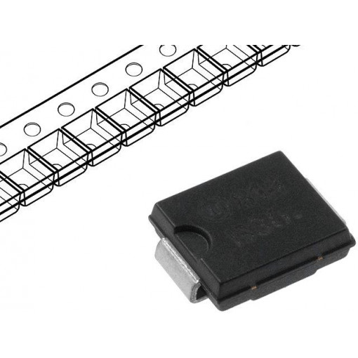 MBRS410LT3G; Diode: Schottky rectifying; SMD; 10V; 4A; SMC; Package: reel,tape; ON SEMICONDUCTOR