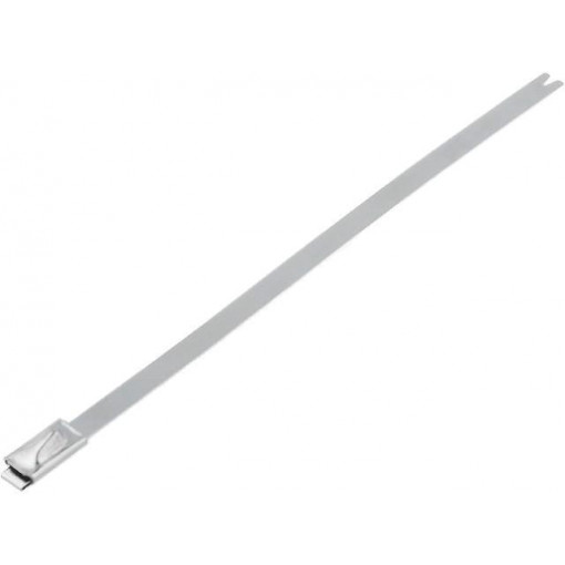 111-93058; Cable tie; L: 127mm; W: 4.6mm; stainless steel AISI 304; 900N; HELLERMANNTYTON 111-93058; Cable tie; L: 127mm; W: 4.6mm; stainless steel AISI 304; 900N; HELLERMANNTYTON