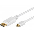 52859; Cable; DisplayPort 1.1; DisplayPort plug,mini DisplayPort plug; Goobay