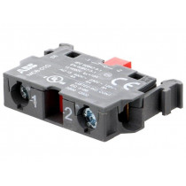 1SFA611610R1110; Contact block; 22mm; front fixing; Contacts: NC; ABB