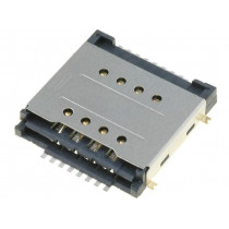 115H-BA00; Connector: for cards; SIM; 2x SIM; SMT; ATTEND 115H-BA00; Connector: for cards; SIM; 2x SIM; SMT; ATTEND
