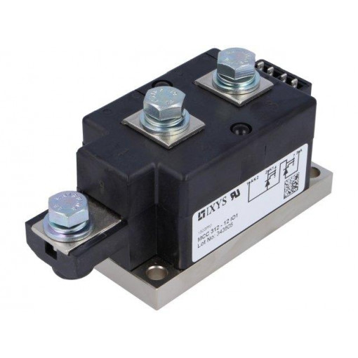 MCD95-16IO8B; Module: diode-thyristor; 1.6kV; 116A; TO240AA; Ufmax: 1.28V; screw; IXYS MCD95-16IO8B; Module: diode-thyristor; 1.6kV; 116A; TO240AA; Ufmax: 1.28V; screw; IXYS
