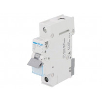 MCN125E; Circuit breaker; 230VAC; Inom: 25A; Poles: 1; DIN; Charact: C; 6kA; HAGER