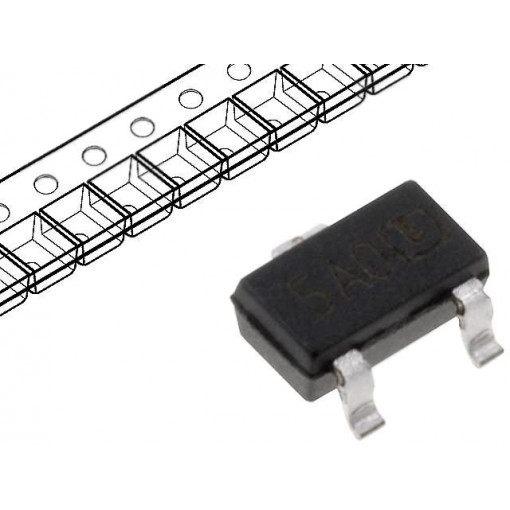 MCP1701AT-5002I/CB; IC: voltage regulator; LDO,fixed; 5V; 0.25A; SOT23A; SMD; Uoper: 10V; MICROCHIP TECHNOLOGY
