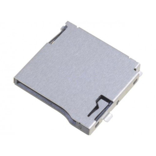 MCSP-Q-08-A-SG-T/R; Connector: for cards; SD Micro; push-push; SMT; gold flash; ADAM TECH