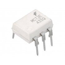 MCT2EM; Optocoupler; THT; Channels: 1; Out: transistor; Uinsul: 7.5kV; DIP6; ON SEMICONDUCTOR (FAIRCHILD)