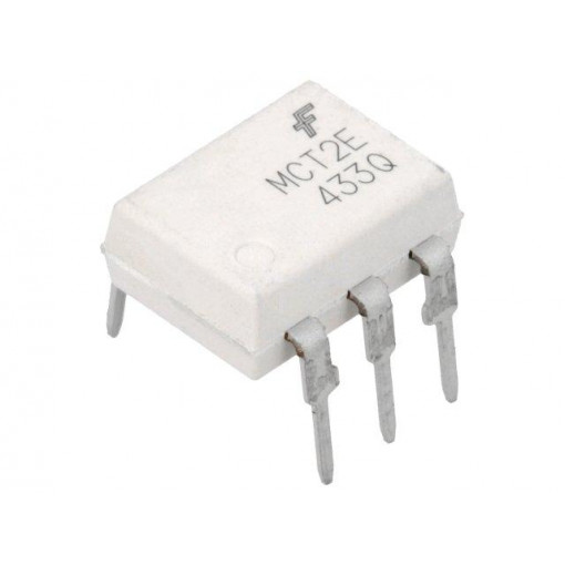 MCT2EM; Optocoupler; THT; Channels: 1; Out: transistor; Uinsul: 7.5kV; DIP6; ON SEMICONDUCTOR (FAIRCHILD)