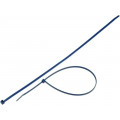 111-00831; Cable tie; with metal; L: 390mm; W: 4.6mm; polyamide; 225N; blue; HELLERMANNTYTON