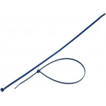 111-00831; Cable tie; with metal; L: 390mm; W: 4.6mm; polyamide; 225N; blue; HELLERMANNTYTON 111-00831; Cable tie; with metal; L: 390mm; W: 4.6mm; polyamide; 225N; blue; HELLERMANNTYTON