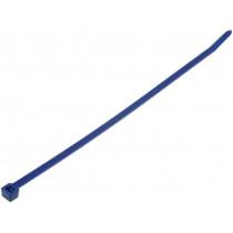 111-00830; Cable tie; with metal; L: 200mm; W: 4.6mm; polyamide; 225N; blue; HELLERMANNTYTON 111-00830; Cable tie; with metal; L: 200mm; W: 4.6mm; polyamide; 225N; blue; HELLERMANNTYTON