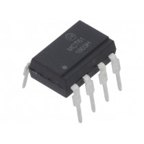 MCT61; Optocoupler; THT; Channels: 2; Out: transistor; Uinsul: 5.3kV; DIP8; ON SEMICONDUCTOR (FAIRCHILD)