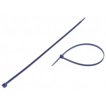 111-01399; Cable tie; with metal; L: 301mm; W: 4.7mm; polyamide; 150N; blue; HELLERMANNTYTON 111-01399; Cable tie; with metal; L: 301mm; W: 4.7mm; polyamide; 150N; blue; HELLERMANNTYTON