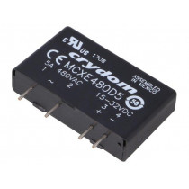 MCXE480D5; Relay: solid state; Ucntrl: 15÷32VAC; 5A; 48÷660VAC; THT; SIP; CRYDOM