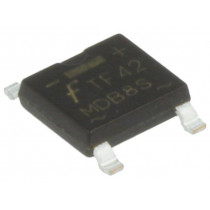 MDB6S; Single-phase bridge rectifier; Urmax: 600V; If: 1A; Ifsm: 30A; SMT; ON SEMICONDUCTOR (FAIRCHILD)