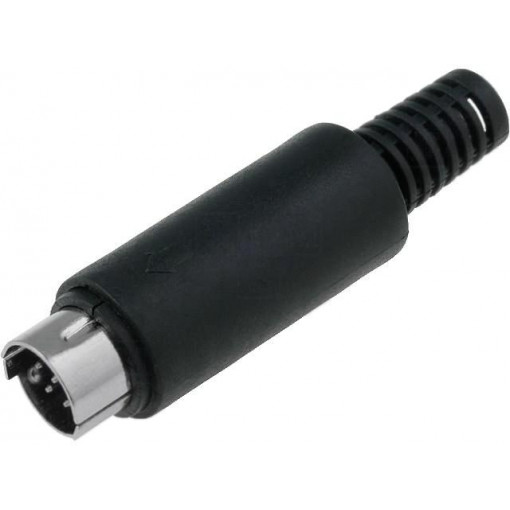 ; Plug; DIN mini; male; PIN: 8; soldering; for cable; ; Plug; DIN mini; male; PIN: 8; soldering; for cable;