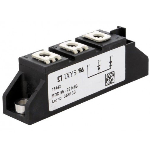 MDD95-12N1B; Module: diode; double series; 1.2kV; If: 120A; TO240AA; Ufmax: 1.13V; IXYS