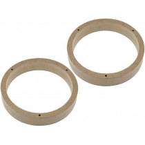 ; Spacer ring; MDF; 165mm; Honda; impregnated,varnished; 4CARMEDIA