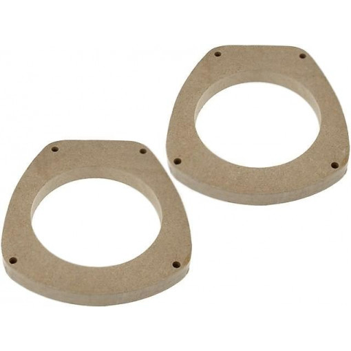 ; Spacer ring; MDF; 130mm; Honda; impregnated,varnished; 4CARMEDIA