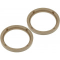 ; Spacer ring; MDF; 165mm; Renault; impregnated,varnished; 4CARMEDIA
