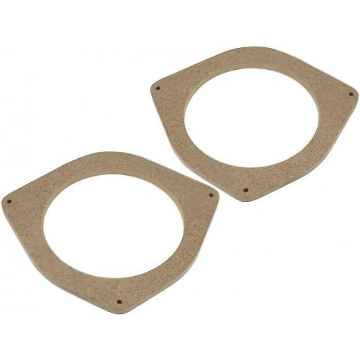 ; Spacer ring; MDF; 165mm; Toyota; impregnated,varnished; 4CARMEDIA