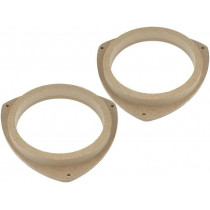 ; Spacer ring; MDF; 165mm; Toyota; impregnated,varnished; 4CARMEDIA