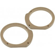; Spacer ring; MDF; 165mm; Fiat; impregnated,varnished; 4CARMEDIA