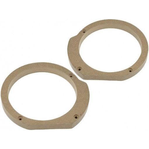 ; Spacer ring; MDF; 165mm; Fiat; impregnated,varnished; 4CARMEDIA
