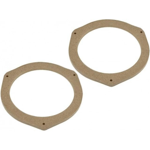 ; Spacer ring; MDF; 165mm; Ford; impregnated,varnished; 4CARMEDIA