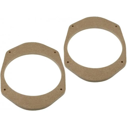 ; Spacer ring; MDF; 165mm; Ford; impregnated,varnished; 4CARMEDIA